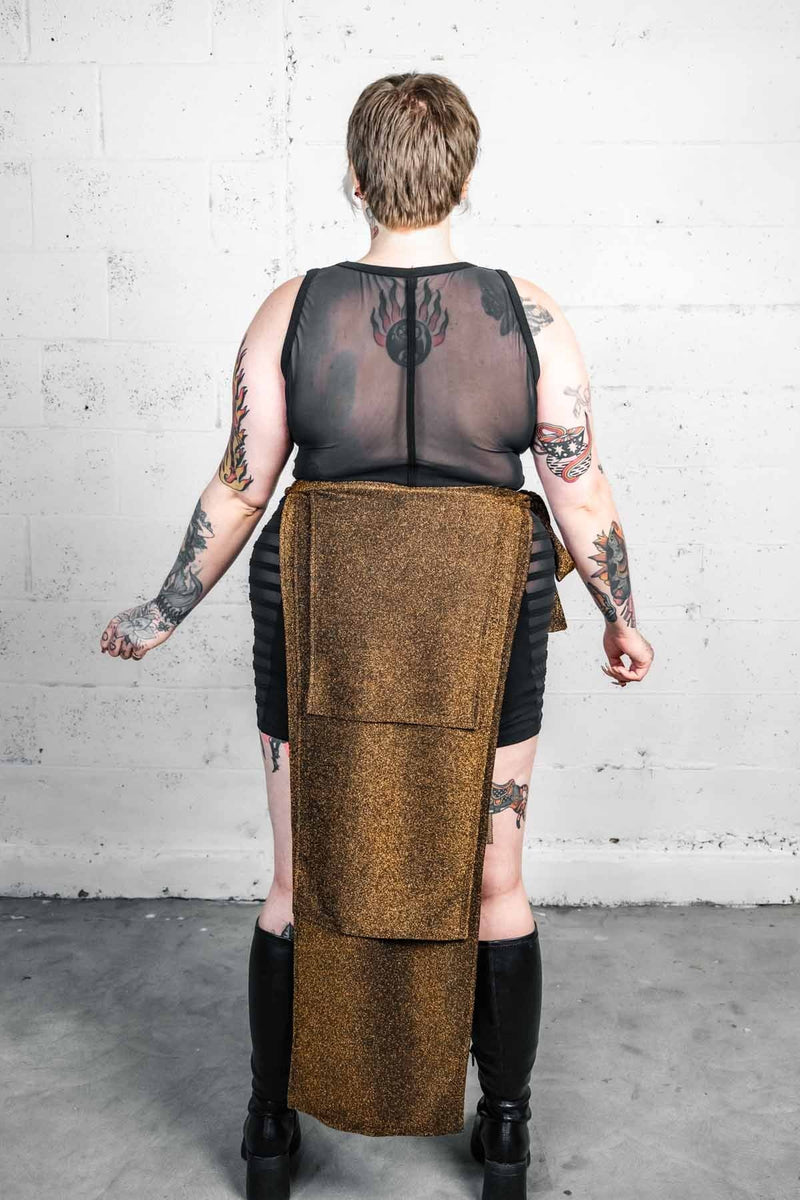 Five and Diamond Blackbird Skirt - sparkle Skirts FIVE AND DIAMOND 