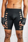 Five and Diamond Cage Biker Shorts Shorts-Mens FIVE AND DIAMOND 