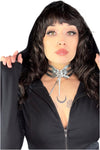 Five and Diamond Cage Corset Collar - leather Collars FIVE AND DIAMOND 