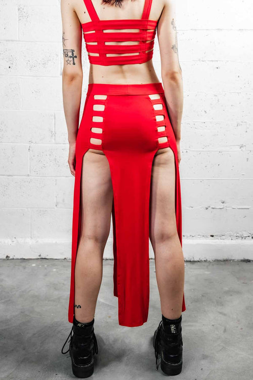 Five and Diamond Cage Skirt - viscose/cotton Skirts FIVE AND DIAMOND 