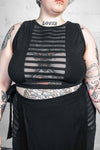 Five and Diamond Gamut Top - cotton/mesh Bra Tops FIVE AND DIAMOND 