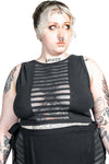 Five and Diamond Gamut Top - cotton/mesh Bra Tops FIVE AND DIAMOND 