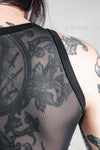 Five and Diamond Gamut Top - cotton/mesh Tops-Womens FIVE AND DIAMOND 