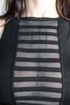 Five and Diamond Gamut Top - cotton/mesh Tops-Womens FIVE AND DIAMOND 