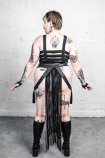 Five and Diamond Harlot Skirt - leather Festival FIVE AND DIAMOND 
