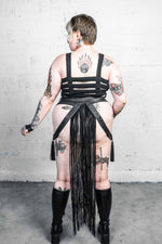 Five and Diamond Harlot Skirt - leather Festival FIVE AND DIAMOND 