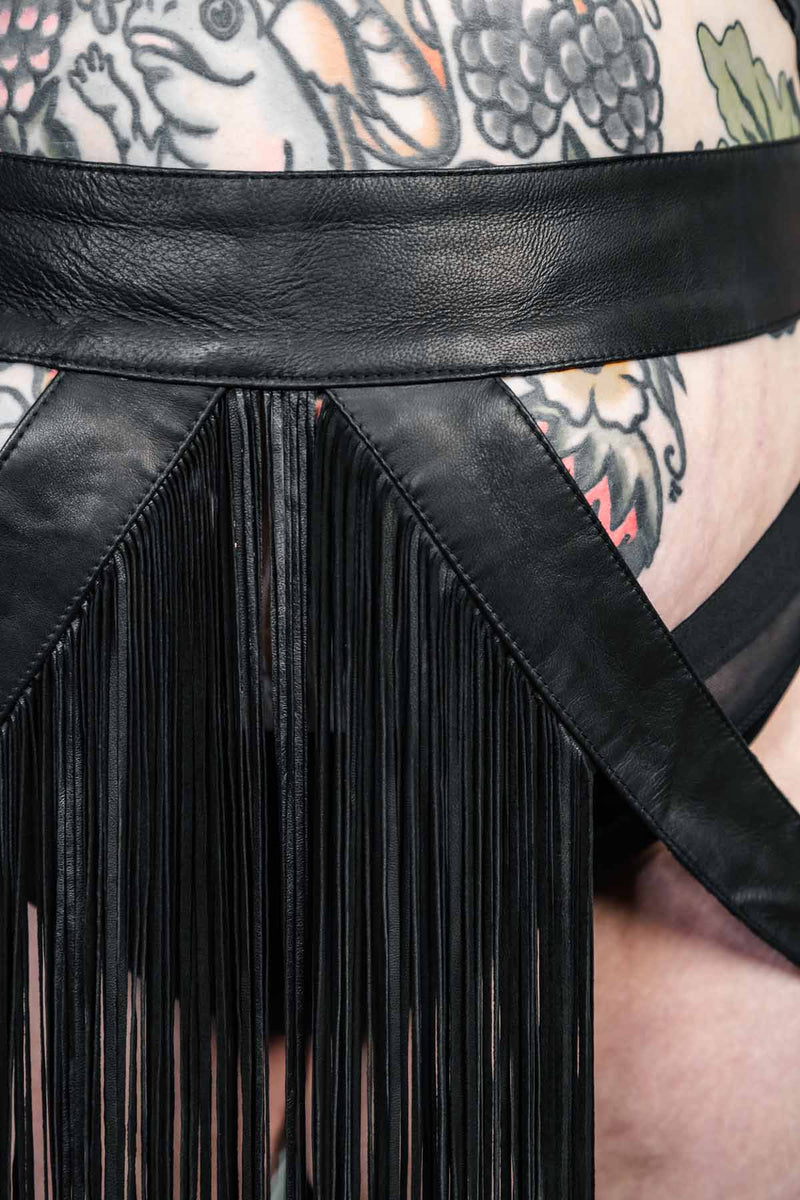 Five and Diamond Harlot Skirt - leather Festival FIVE AND DIAMOND 