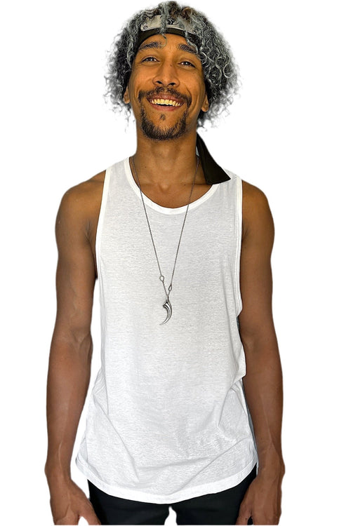 Five and Diamond Low Cut Tank - cotton Shirts-Mens FIVE AND DIAMOND 