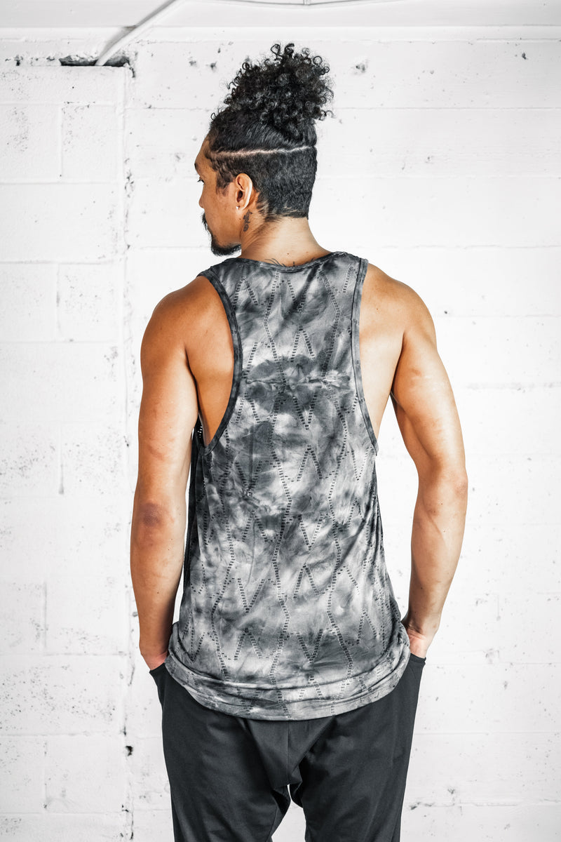 Five and Diamond Low Cut Tank - cut out Shirts-Mens FIVE AND DIAMOND 