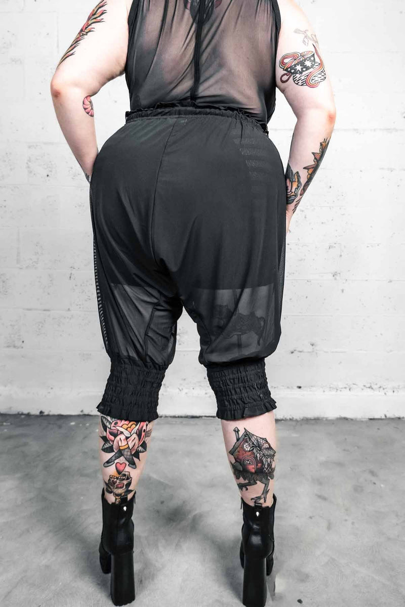 Five and Diamond Meliz Drop Pants - mesh Streetwear FIVE AND DIAMOND 