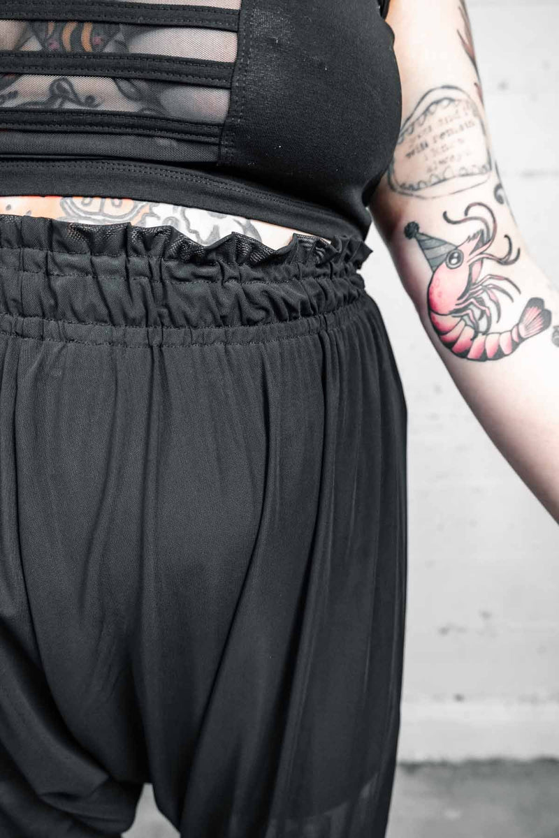 Five and Diamond Meliz Drop Pants - mesh Streetwear FIVE AND DIAMOND 