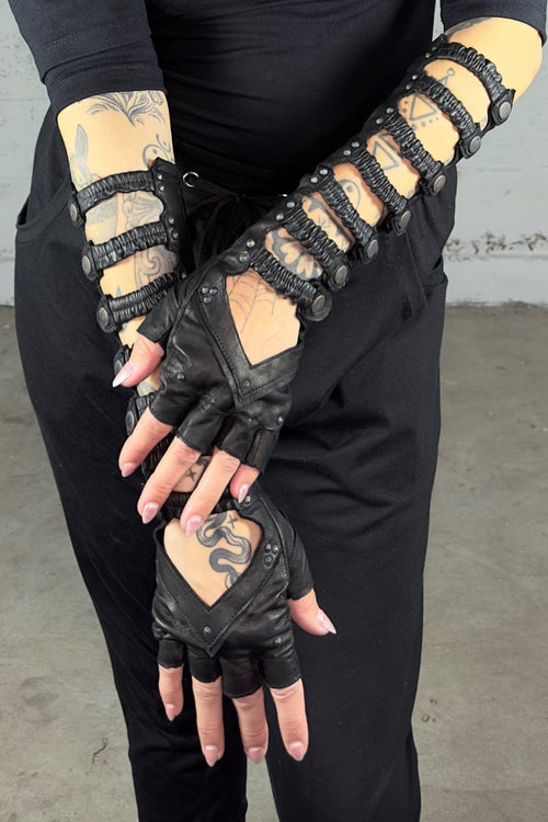 Five and Diamond Minaret Gauntlets - leather Glove FIVE AND DIAMOND 