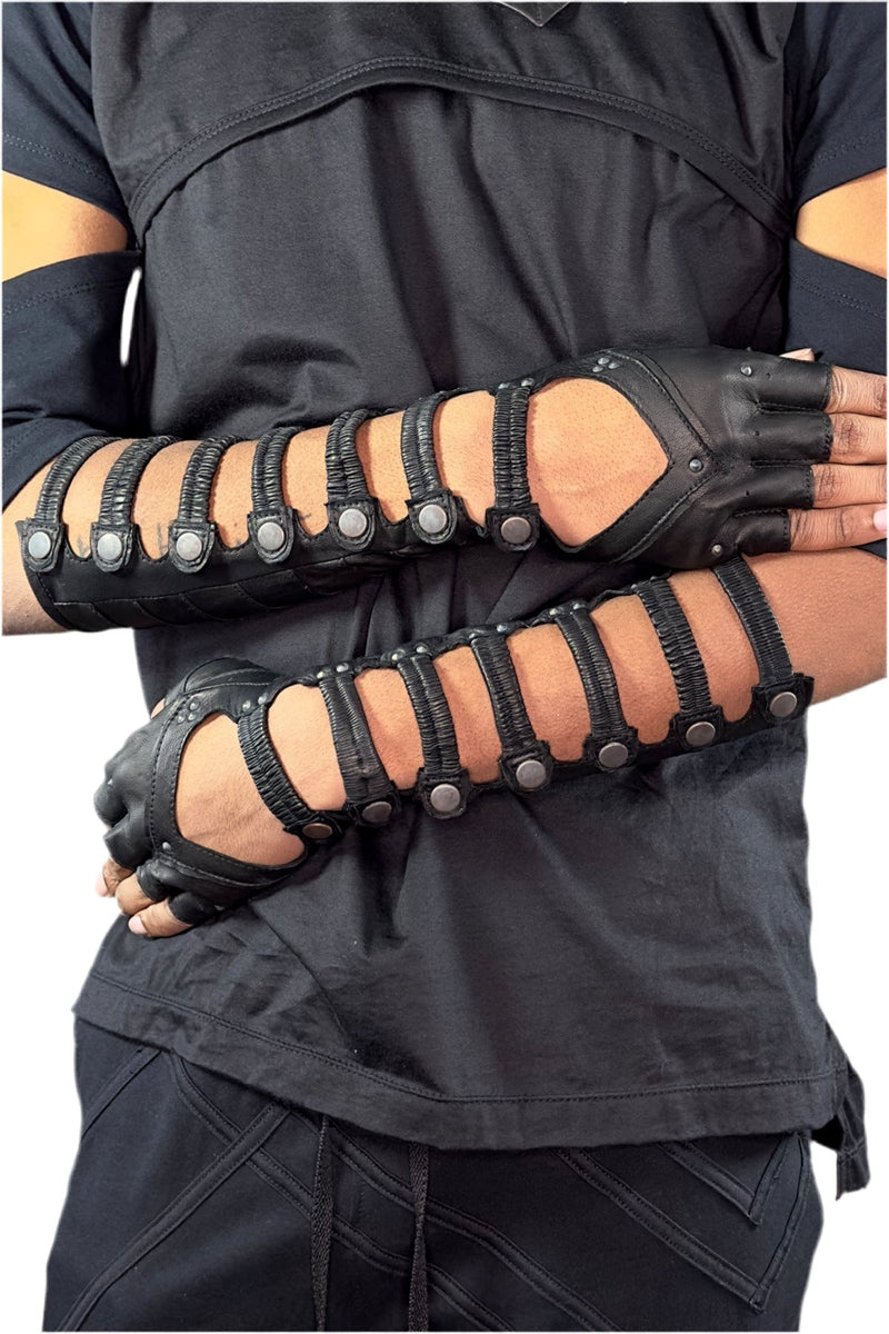 Five and Diamond Minaret Gauntlets - leather Gloves FIVE AND DIAMOND 