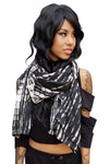 Five and Diamond Oversize Scarf - rayon Scarves FIVE AND DIAMOND 