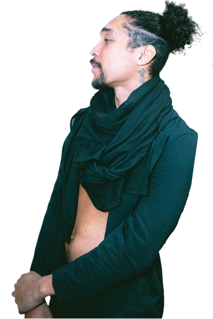 Five and Diamond Oversize Scarf - rayon Scarves FIVE AND DIAMOND 