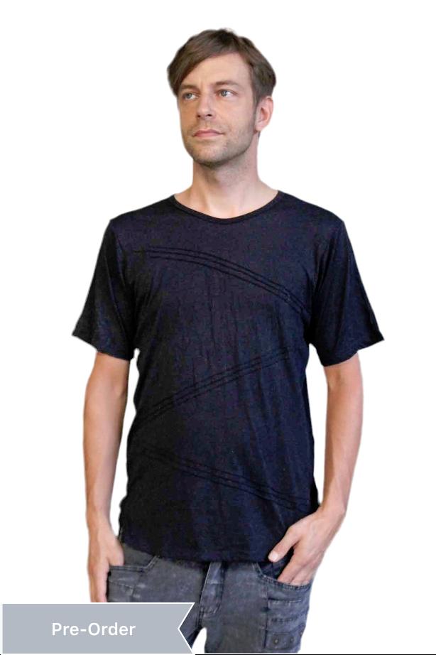 Five and Diamond Pintuck T-Shirt - cotton Made to Order FIVE AND DIAMOND 