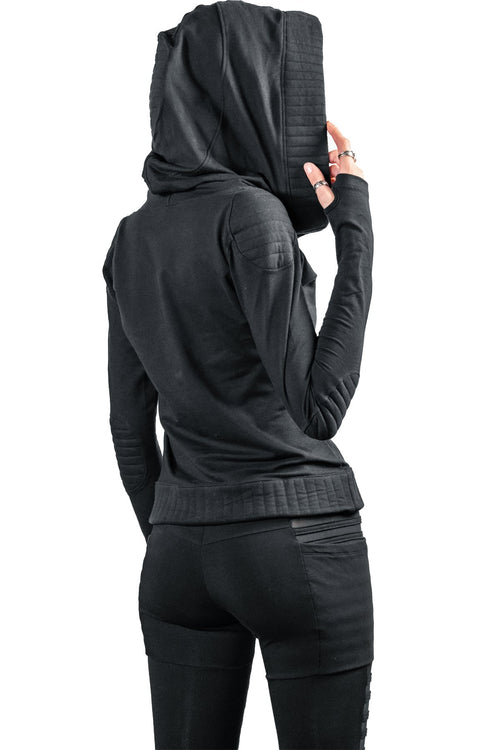 Five and Diamond Scarab Hoody - cotton Streetwear FIVE AND DIAMOND 