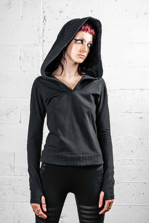 Five and Diamond Scarab Hoody - cotton Streetwear FIVE AND DIAMOND 