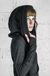 Five and Diamond Space Hoody - cotton Hoodies - Womens FIVE AND DIAMOND 