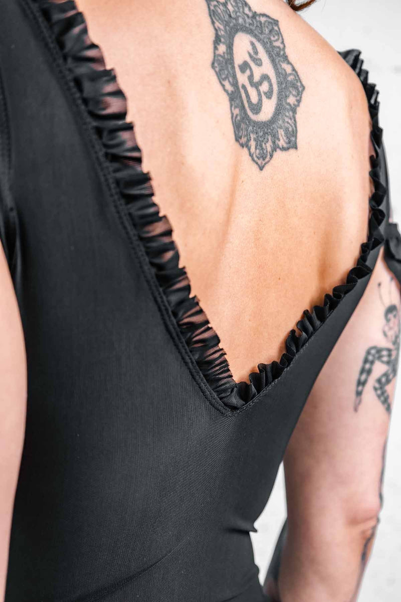 Five and Diamond Frills One Piece - mesh – FIVE AND DIAMOND