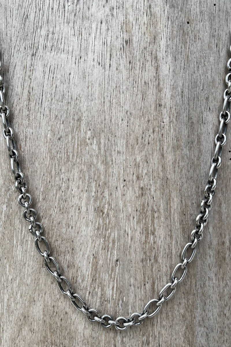 Jan Hilmer Bird Link Chain Necklace - Sterling Silver Necklace Jan Hilmer 