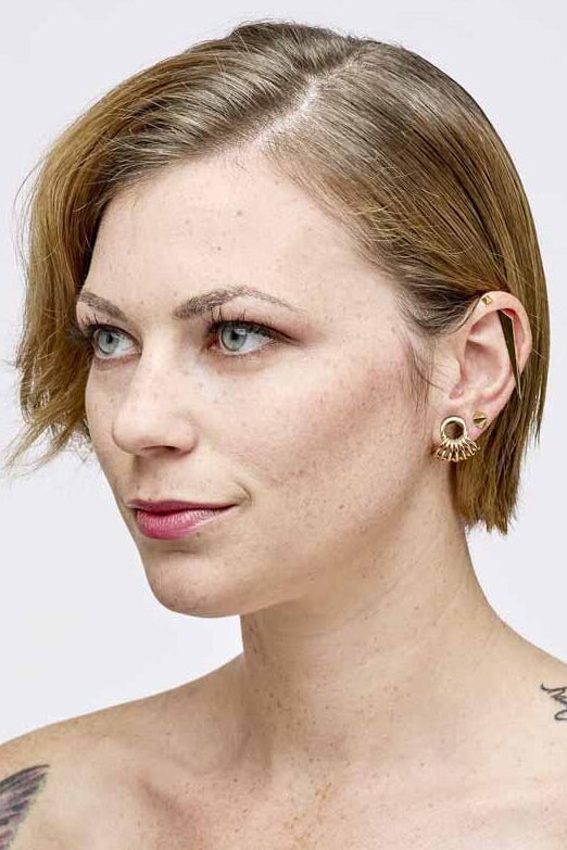 Tawapa Bondage Cage Eyelet Plug Earrings Tawapa 