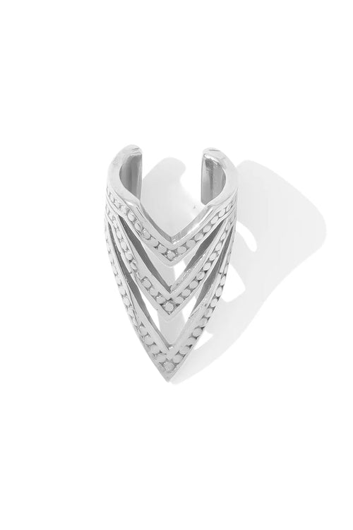 Tawapa Pointed Chevron Ear Cuff Earrings Tawapa 