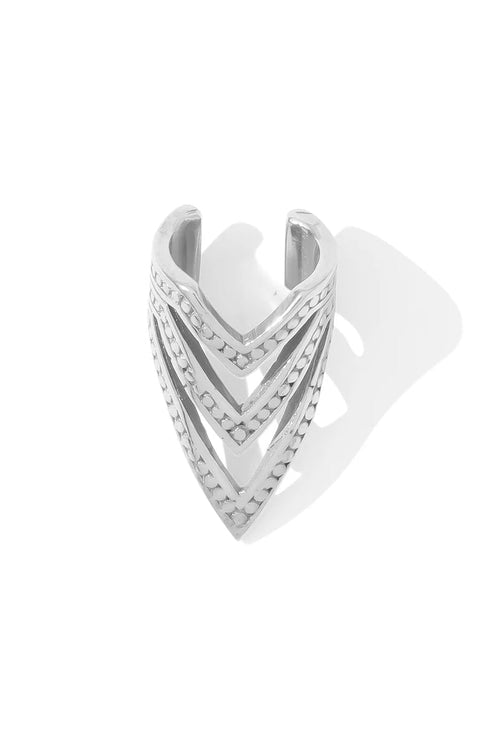 Tawapa Pointed Chevron Ear Cuff Earrings Tawapa 