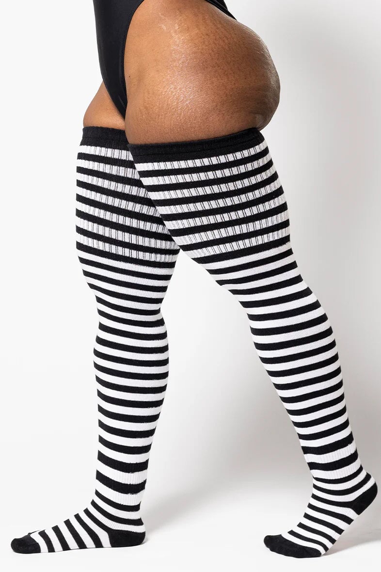 Thunda Thighs Over the Knee Socks - cotton Socks Thunda Thighs 