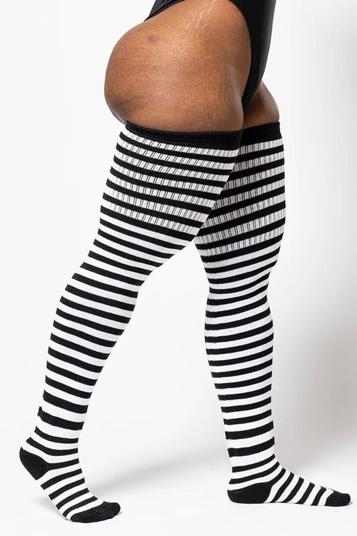 Thunda Thighs Over the Knee Socks - cotton Socks Thunda Thighs 