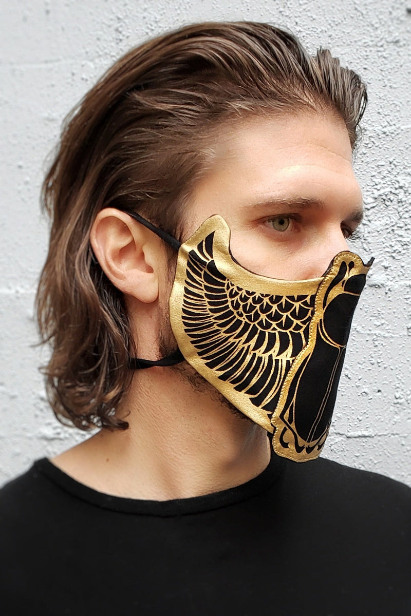 5D Scarab Bandanna Gold Dust Mask Showcase 