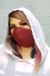 5D Winter Velcro Dust Mask - maroon - Dust Mask -  - FIVE AND DIAMOND