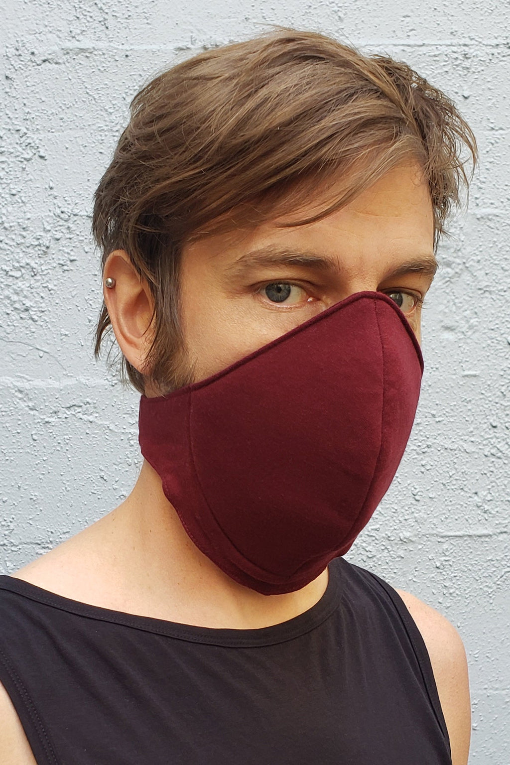 Small dust outlet mask