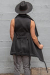 5D x Dutchess Conversion Vest - Black Fleece Hoodies - Womens Dutchess 