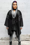 5D x Stellar Dust Asymmetric Kimono Jacket Hoodies - Womens 5D x Stellar Dust 