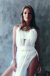 5D x Stellar Dust Chevron Cage Dress / MADE TO ORDER - Dresses -  - FIVE AND DIAMOND