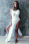 5D x Stellar Dust Chevron Cage Dress / MADE TO ORDER - Dresses -  - FIVE AND DIAMOND