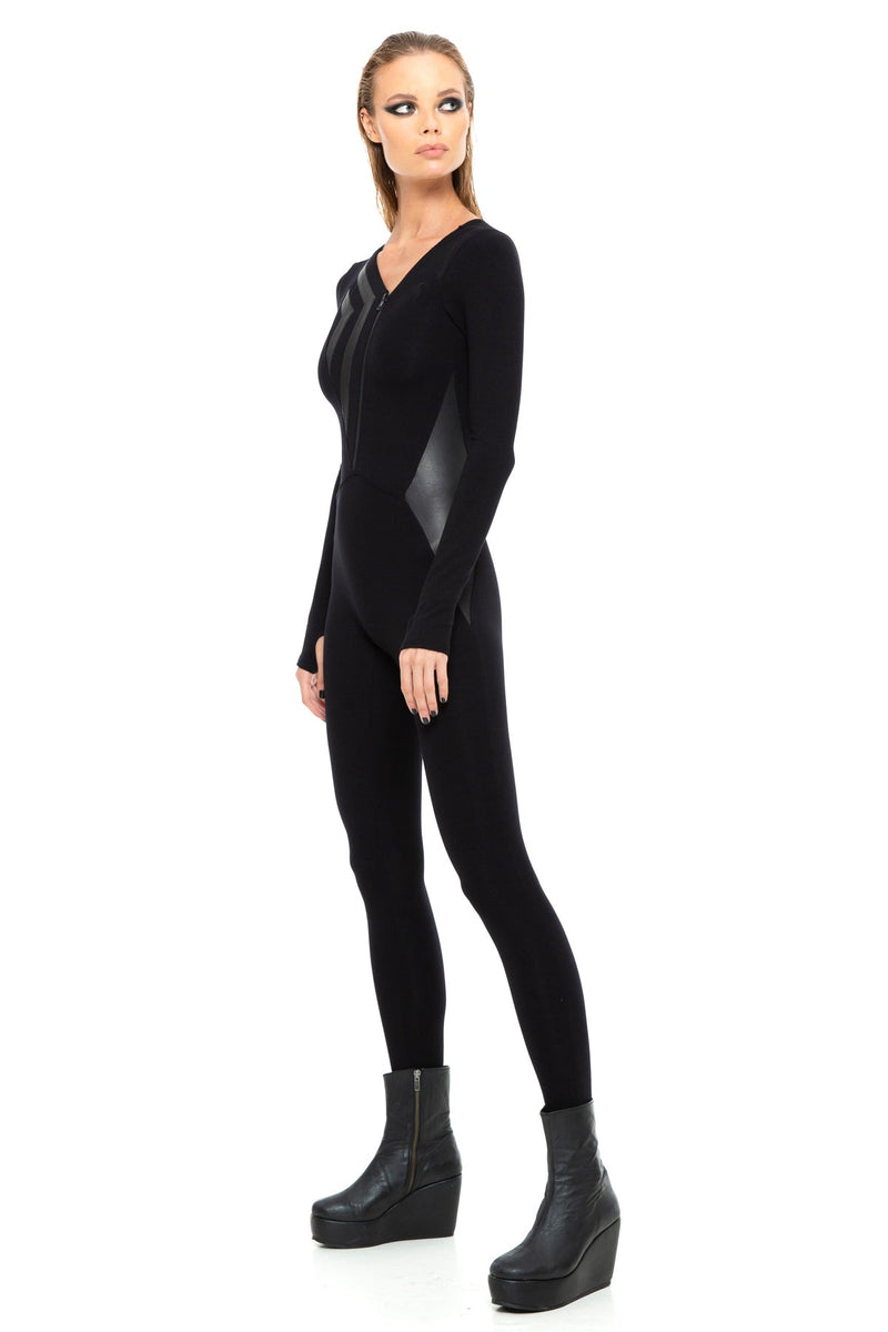 5D x Stellar Dust Chevron Jumpsuit / PRE-ORDER - Dresses -  - FIVE AND DIAMOND
