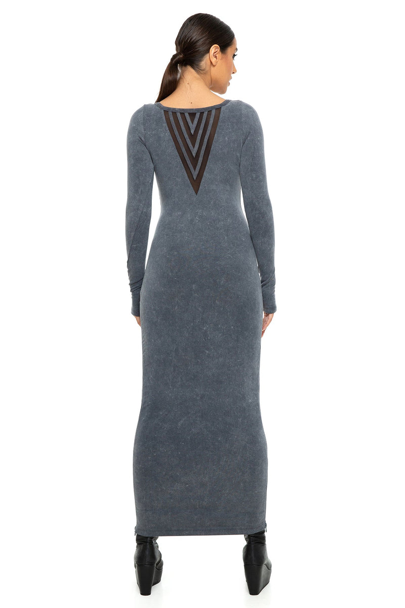 5D x Stellar Dust Chevron Maxi Dress Dresses 5D x Stellar Dust 