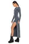 5D x Stellar Dust Chevron Maxi Dress Dresses 5D x Stellar Dust 