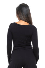 5D x Stellar Dust Chevron Mesh Top - Tops-Womens -  - FIVE AND DIAMOND
