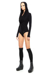 5D x Stellar Dust Cowl Hooded Body Suit - Jumpsuit -  - FIVE AND DIAMOND