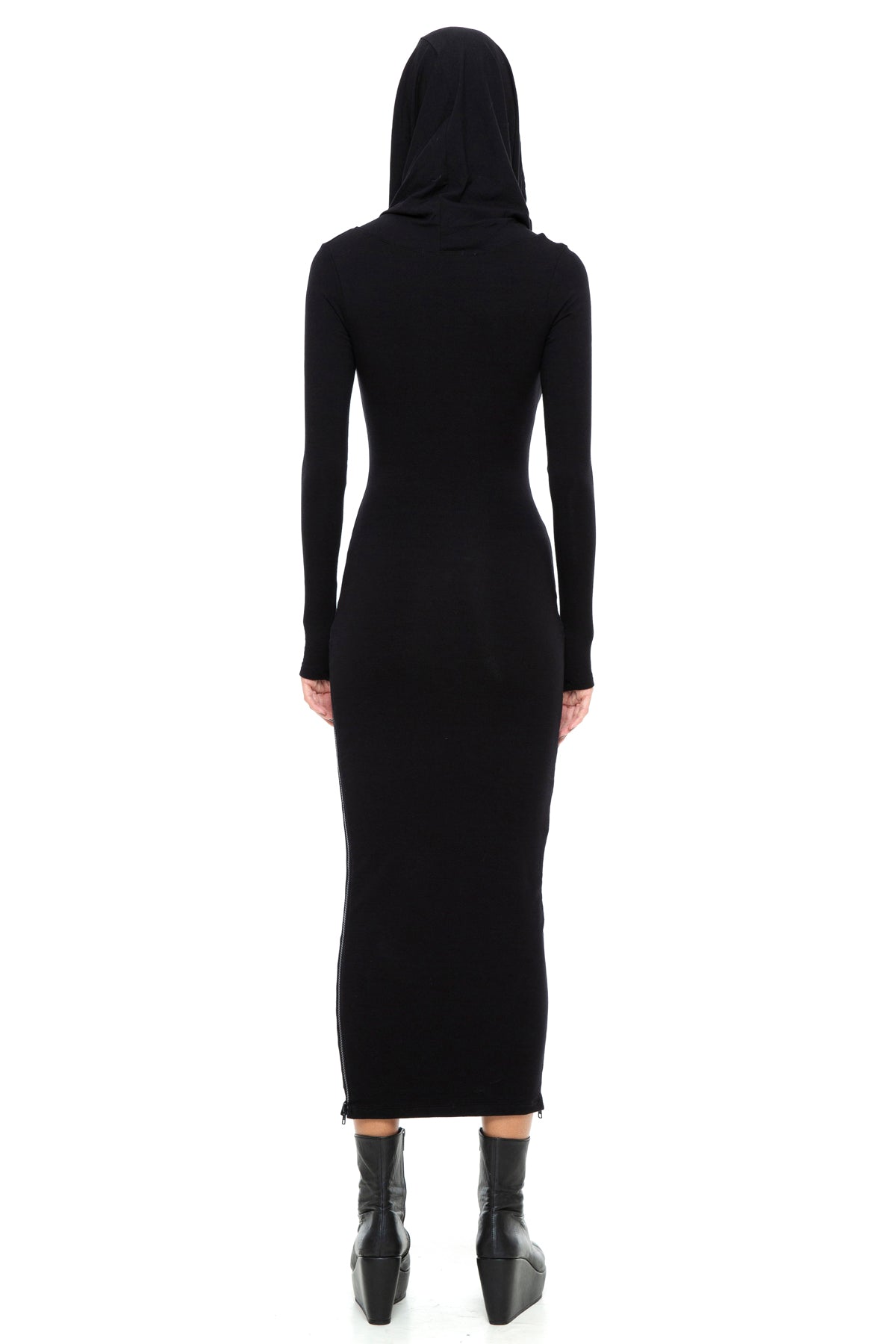 5D x Stellar Dust Cowl Hooded Maxi Dress - bamboo 5D x Stellar Dust Cowl Hooded Maxi Dress - bamboo