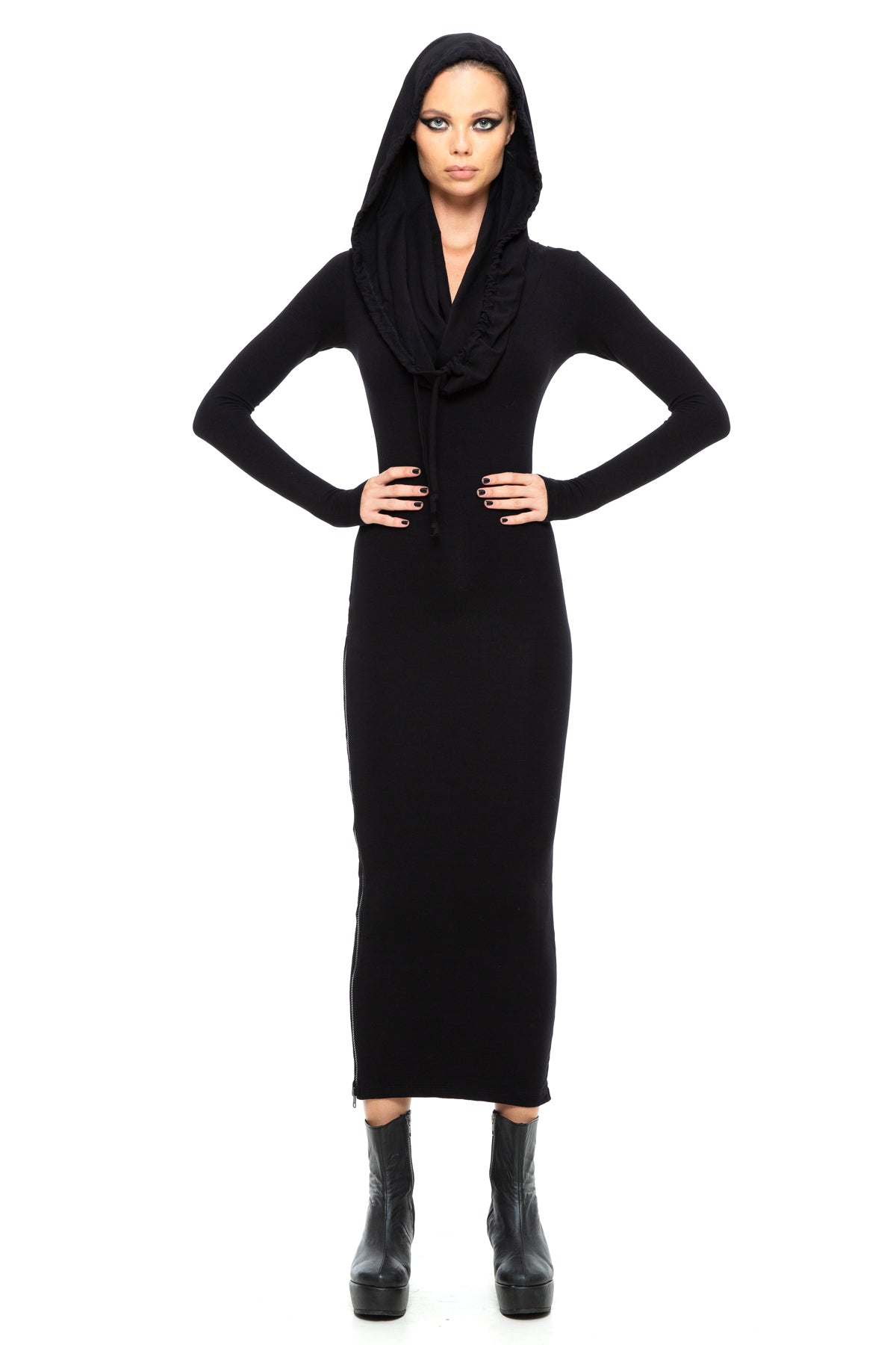 Ladies Dresses Long Sleeve Hooded Maxi Dress Hoodie Dress For Women, Long Sleeve Dress, Plus Size Ladies Dresses Long Sleeve Hooded Maxi Dress Hoodie Dress For Women, Long Sleeve Dress, Plus Size