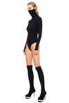 5D x Stellar Dust Cowl Mask Long Sleeve Body Suit / PRE-ORDER - Tops-Womens -  - FIVE AND DIAMOND