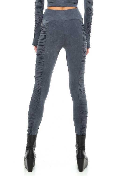 5D x Stellar Dust Gathered Leggings / PRE-ORDER - Leggings -  - FIVE AND DIAMOND