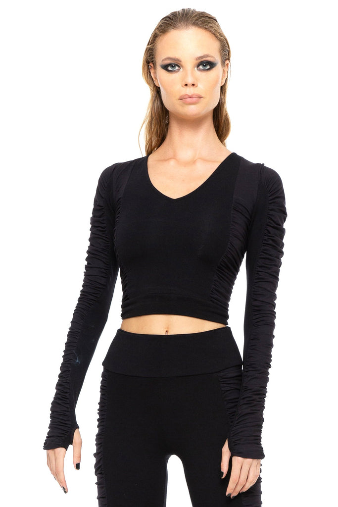 5D x Stellar Dust Gathered Top / PRE-ORDER - Tops-Womens -  - FIVE AND DIAMOND
