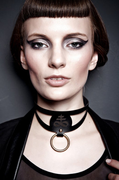Cyberesque Levathian Collar - Necklace - One Size / Ships Now - FIVE AND DIAMOND