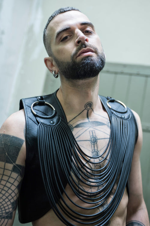 Cyberesque Nomadica Vest - Vests-Mens - Small / SHIPS NOW - FIVE AND DIAMOND