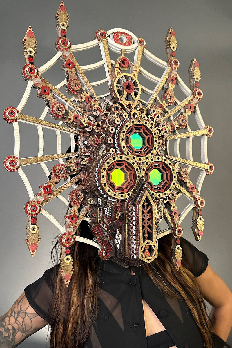 Dan Schaub Designs - Mysteriosophia Mythos Mask - HEADGEAR XI (2023) Headgear Art Show 